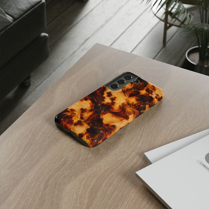 Amber Marble Samsung Galaxy Tough Case | Amber Mosaic
