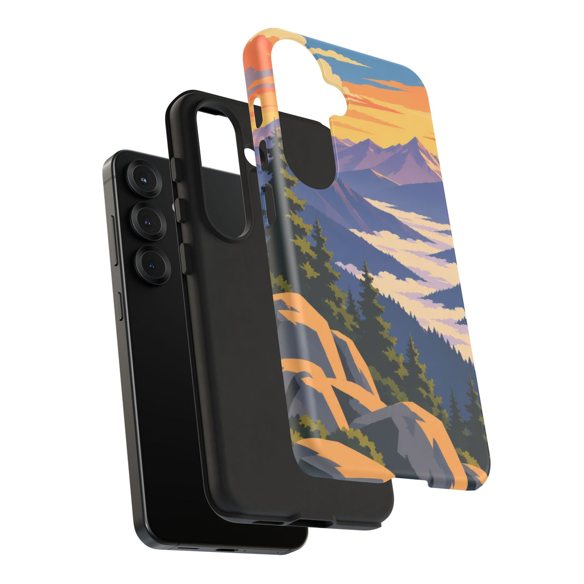 Misty Mountains — Amethyst Pass Samsung Galaxy Tough Case