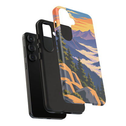 Misty Mountains — Amethyst Pass Samsung Galaxy Tough Case