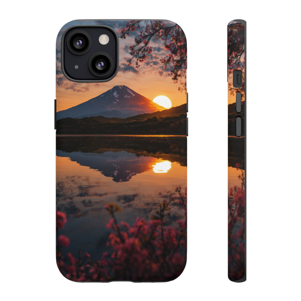 Fuji Golden Reflection iPhone Tough Phone Case