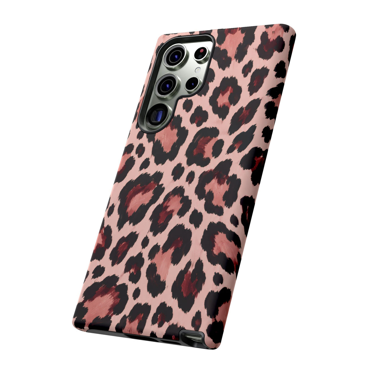 Wild Burgundy Samsung Galaxy Tough Case | leopard print