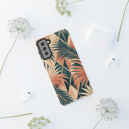 Coral Palm Pavilion Samsung Galaxy Tough Case | art deco