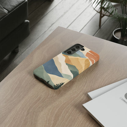 Sage Summit Samsung Galaxy Tough Case | abstract mountains