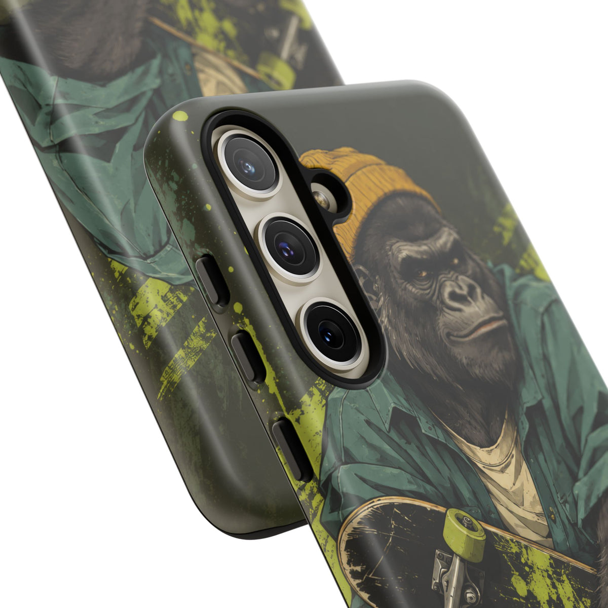 Concrete Jungle Samsung Galaxy Tough Case | Skater Gorilla Illustration