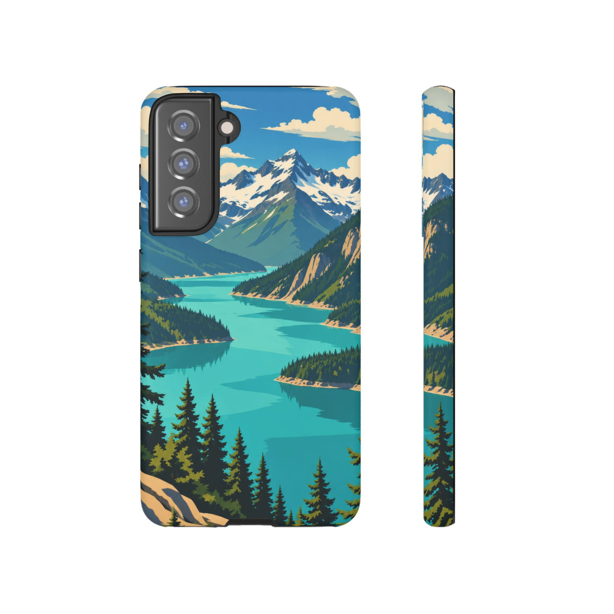 Cascades — Diablo Blue Samsung Galaxy Tough Case