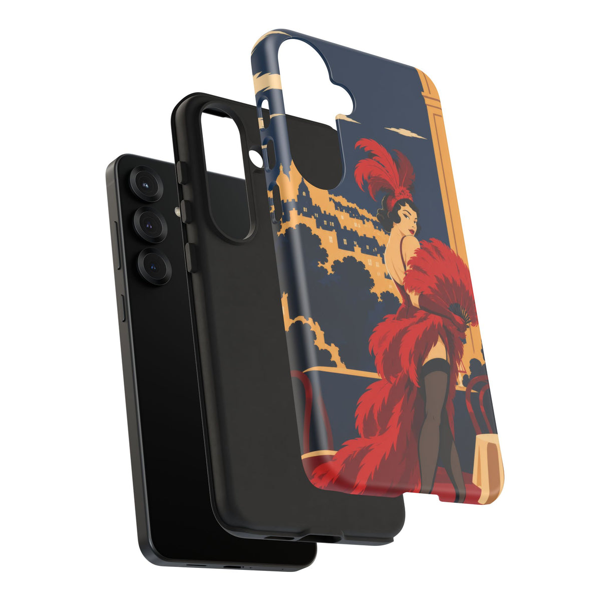 Moulin Rouge Dancer — Velvet Encore Samsung Galaxy Tough Case | cabaret dancer