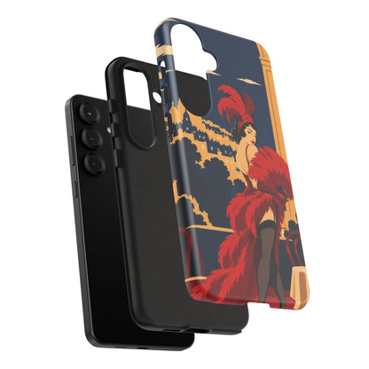 Moulin Rouge Dancer — Velvet Encore Samsung Galaxy Tough Case | cabaret dancer