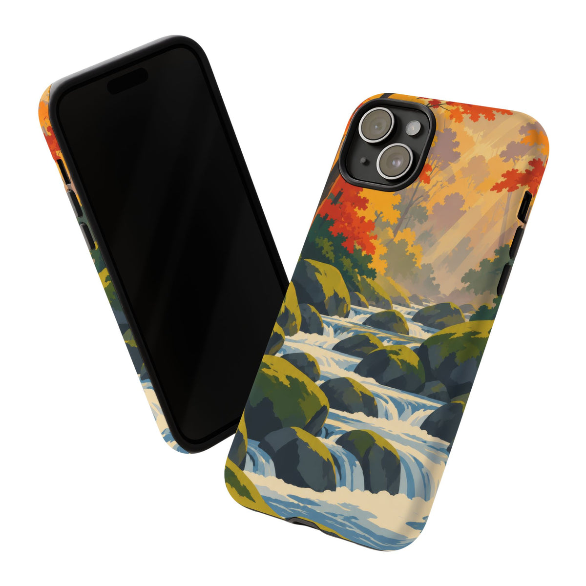 Great Smoky Mountains — Autumn Creek iPhone Tough Case