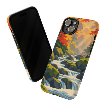 Great Smoky Mountains — Autumn Creek iPhone Tough Case