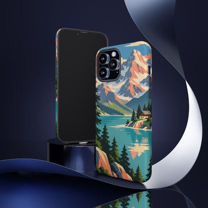 Switzerland — Alpine Lake iPhone Tough Case