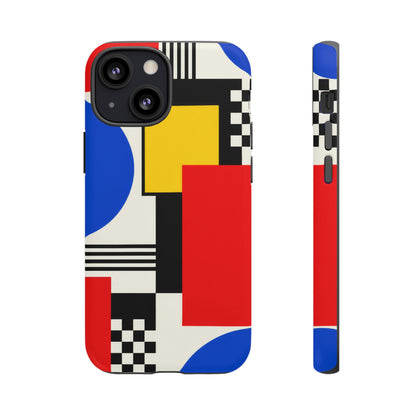 Primary Frequency iPhone Tough Case | Primary Color Geometry