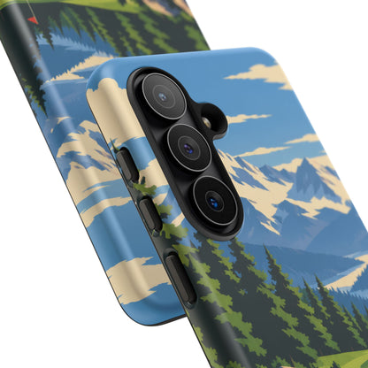Mountain Golf — Alpine Fairway Samsung Galaxy Tough Case