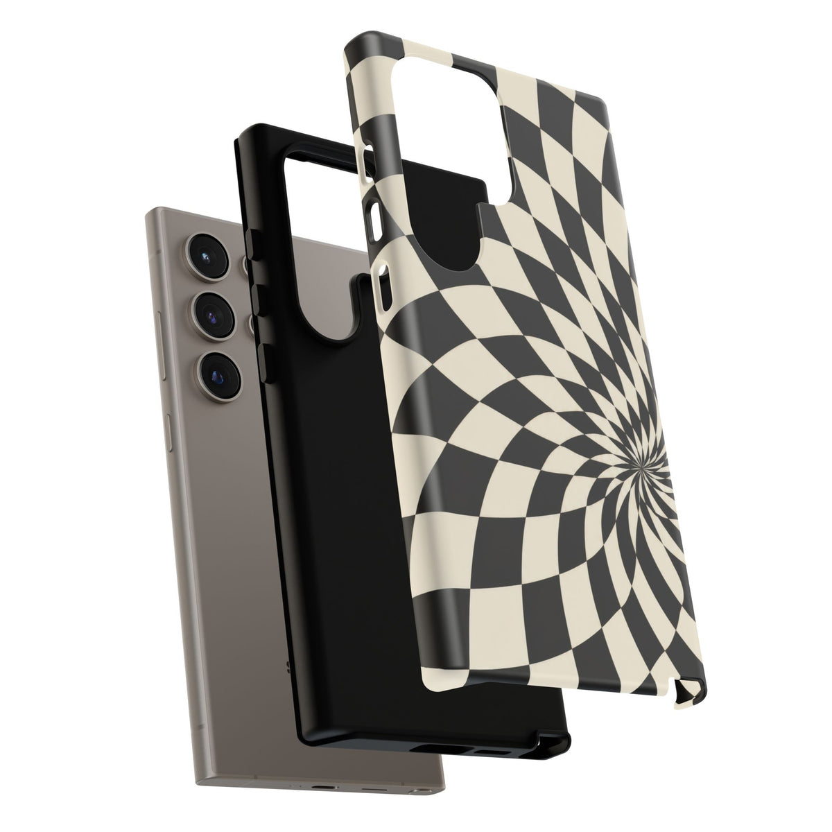 Twist Theory Samsung Galaxy Tough Case | Optical Checkerboard