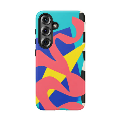 Cut Loose Samsung Galaxy Tough Case | Retro Abstract Art