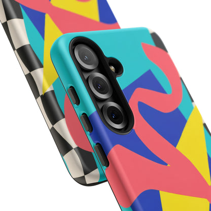 Cut Loose Samsung Galaxy Tough Case | Retro Abstract Art
