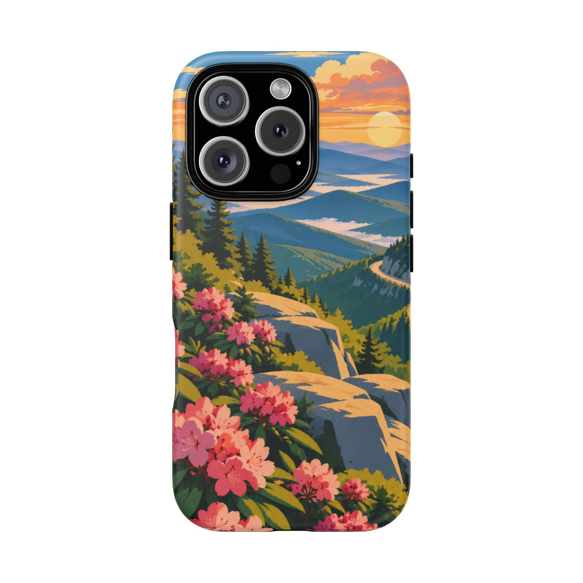 Blue Ridge Parkway — Ridgeway Bloom iPhone Tough Case