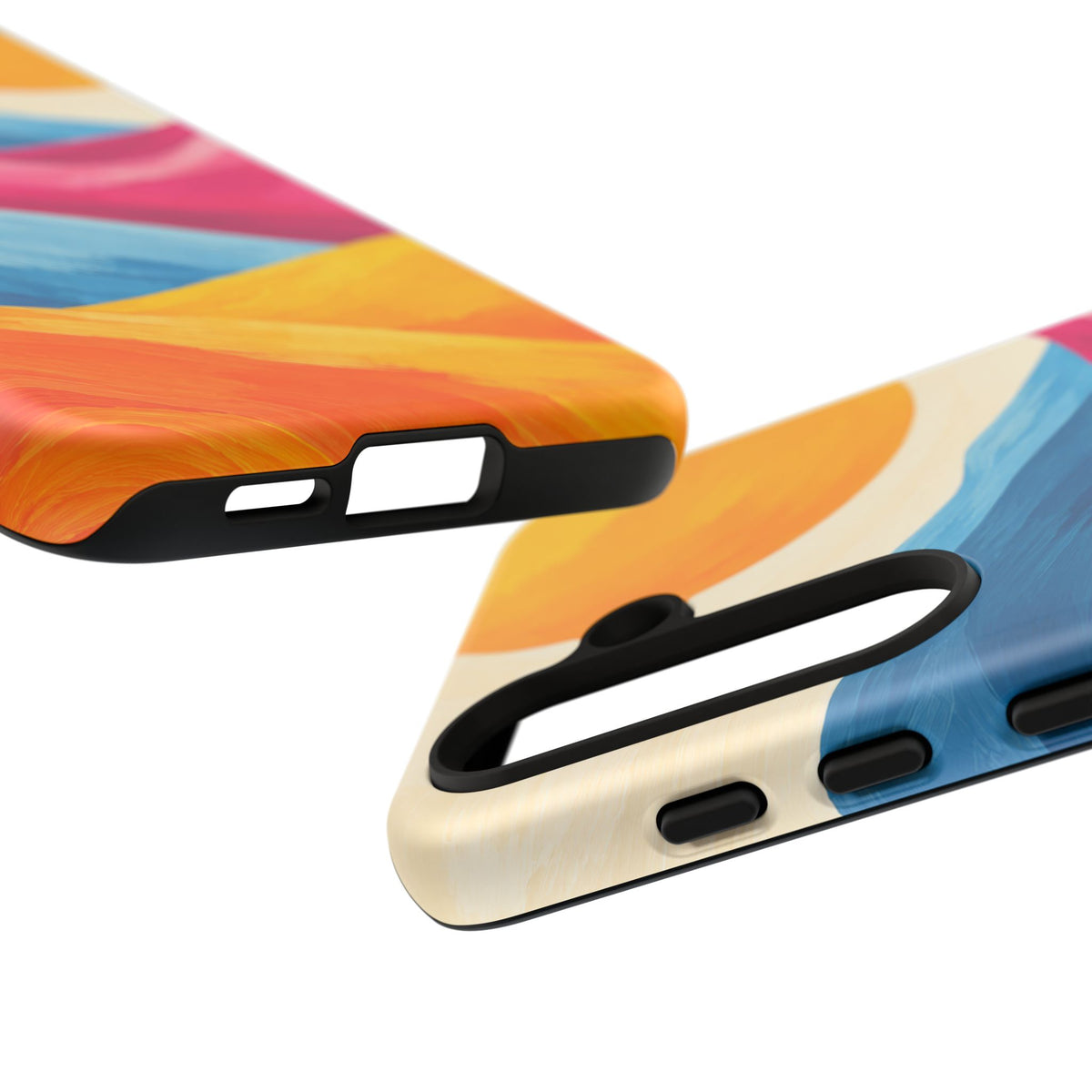 Golden Drift Samsung Galaxy Tough Case | colorful hills