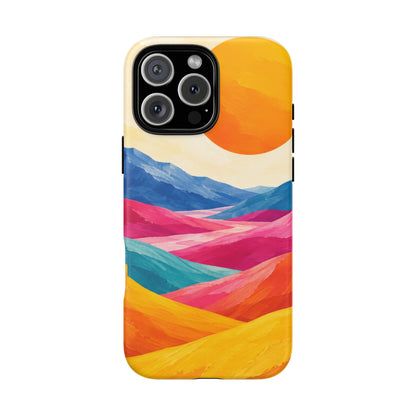 Solstice Ribbons iPhone Tough Case | sunscape