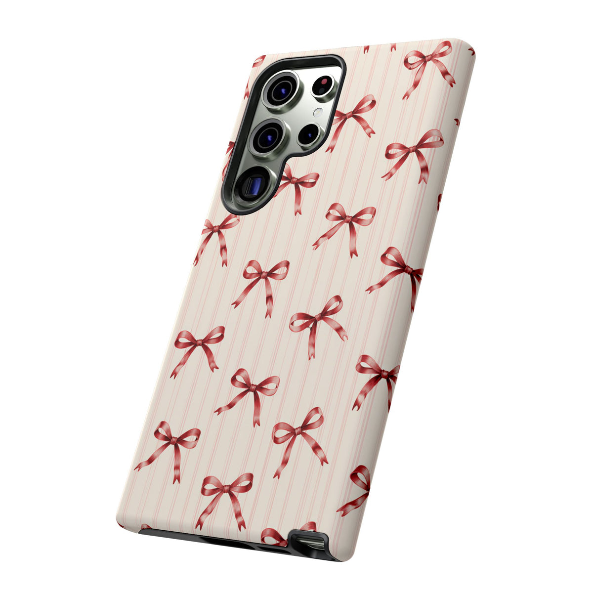 Red Bow Samsung Galaxy Tough Case | Ribbon Waltz