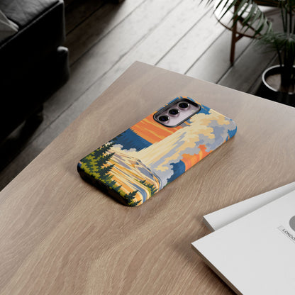 Yellowstone — Geyser Dawn Samsung Galaxy Tough Case