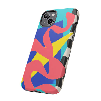Cut Loose iPhone Tough Case | Retro Abstract Art