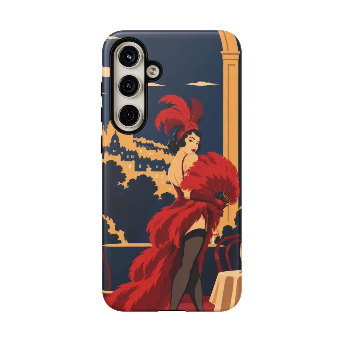 Moulin Rouge Dancer — Velvet Encore Samsung Galaxy Tough Case | cabaret dancer