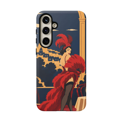 Moulin Rouge Dancer — Velvet Encore Samsung Galaxy Tough Case | cabaret dancer