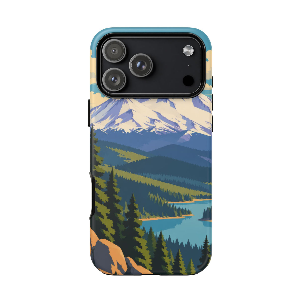 Mount Shasta — Snowlight iPhone Tough Case