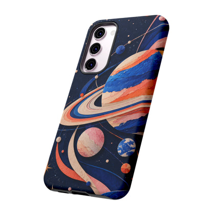 Cosmic Cut Paper Samsung Galaxy Tough Case | modern space