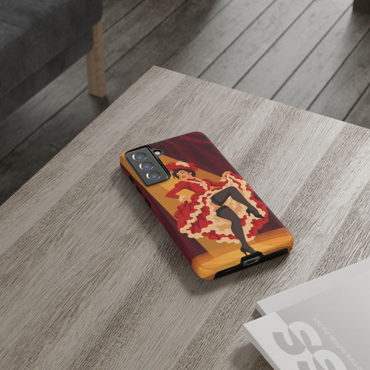 Moulin Rouge Dancer — Crimson Cabaret Samsung Galaxy Tough Case | cabaret dancer