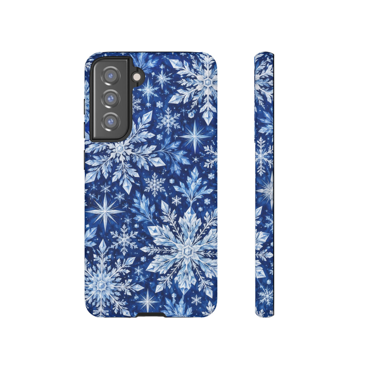 Frosted Midnight Samsung Galaxy Tough Case | snowflake