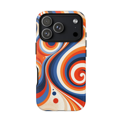 Electric Orbit iPhone Tough Phone Case