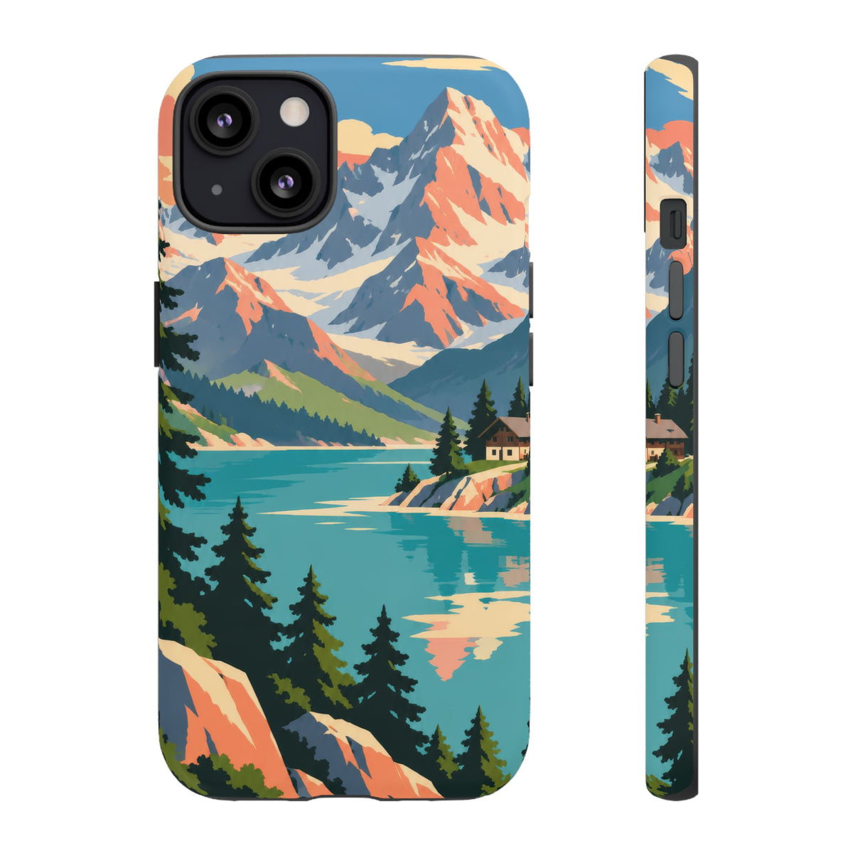 Switzerland — Alpine Lake iPhone Tough Case
