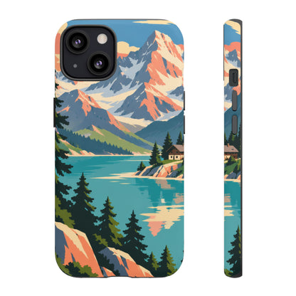 Switzerland — Alpine Lake iPhone Tough Case