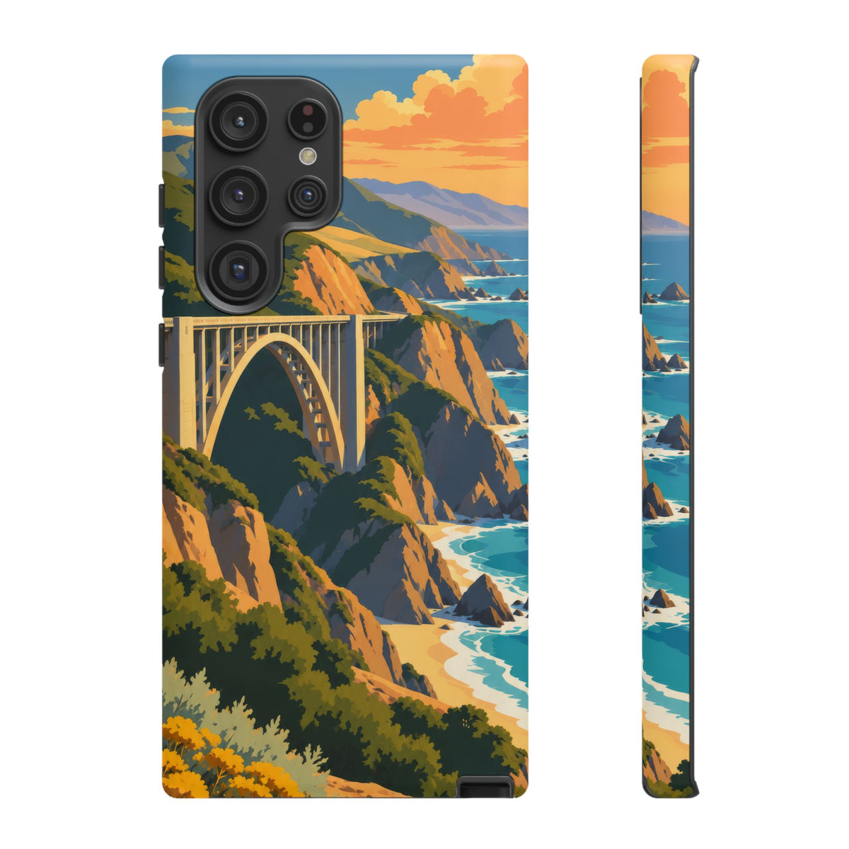 Big Sur — Coastal Arc Samsung Galaxy Tough Case