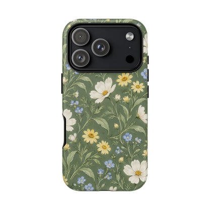 Wildflower iPhone Tough Case | Meadow Herbarium