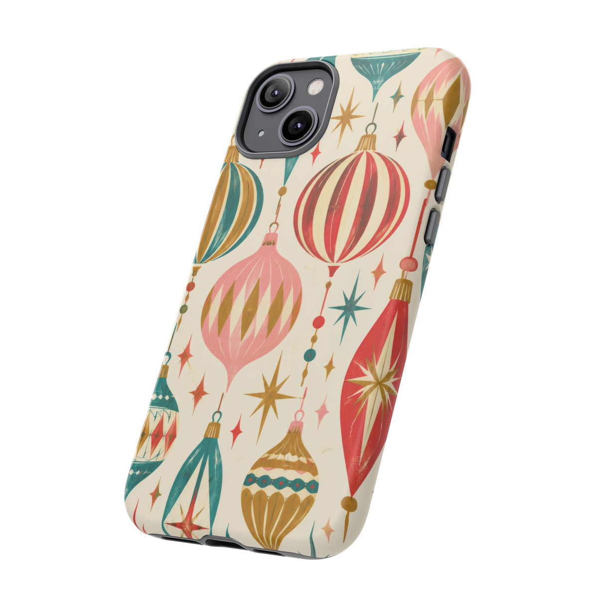 Holiday Heirlooms iPhone Tough Case | vintage ornaments