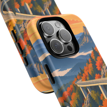 Blue Ridge Parkway — Viaduct Morning iPhone Tough Case