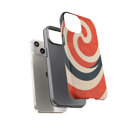 Ember Spiral iPhone Tough Phone Case