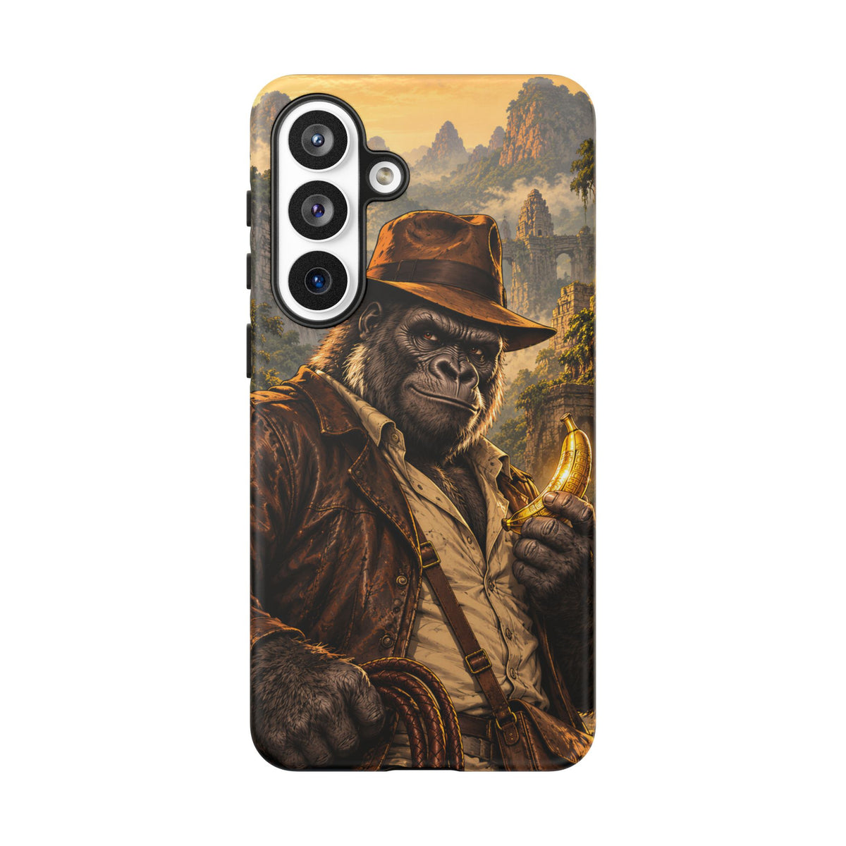 Adventure Gorilla Samsung Galaxy Tough Case | Temple of Bananas