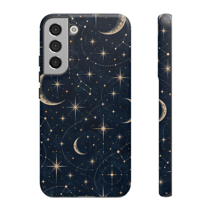 Celestial Moon Samsung Galaxy Tough Case | Nocturne Atlas