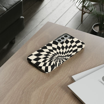 Twist Theory Samsung Galaxy Tough Case | Optical Checkerboard