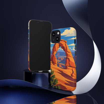 Arches — Delicate Dawn iPhone Tough Case