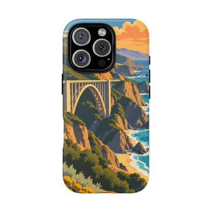 Big Sur — Coastal Arc iPhone Tough Case