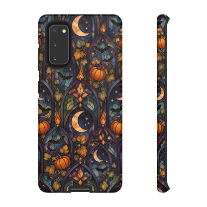 Amber Moon Window Samsung Galaxy Tough Case | celestial halloween