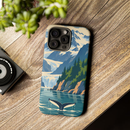 Glacier Bay — Fjord Silence iPhone Tough Case