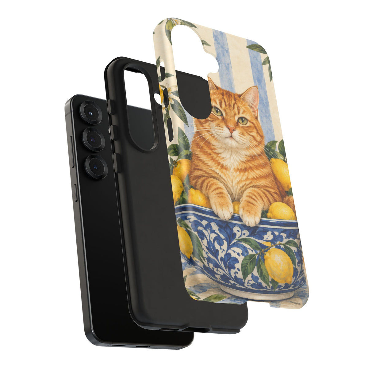 Citrus Inspector Samsung Galaxy Tough Case | ginger cat