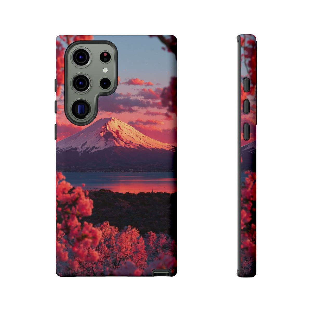 Fuji Rose Horizon Samsung Galaxy Tough Phone Case