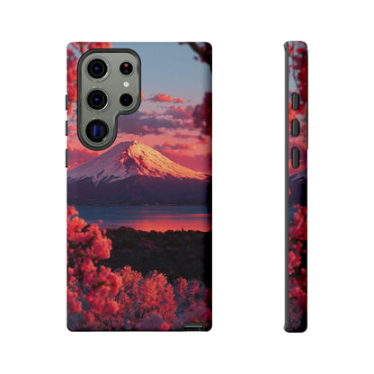 Fuji Rose Horizon Samsung Galaxy Tough Phone Case