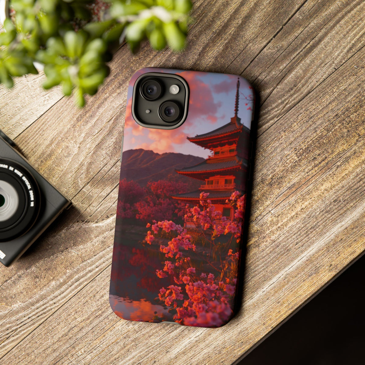 Pagoda Afterglow iPhone Tough Phone Case